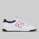 New Balance 480 White Navy Shoes