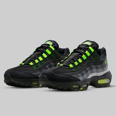 Nike Air Max 95 Reverse Shoes - Black Neon
