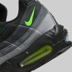 Nike Air Max 95 Reverse Shoes - Black Neon
