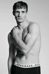 BOSS Hugo Boss Cotton Stretch Trunks (Pack of 3)