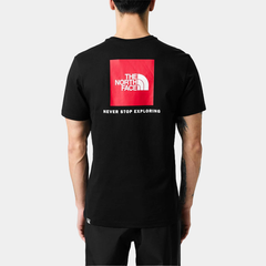 The North Face Never Stop Exploring Regular Fit Cotton T-Shirt – Black