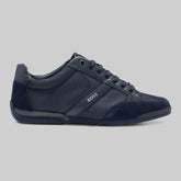 Hugo Boss Low Trainers Shoe - Navy Blue