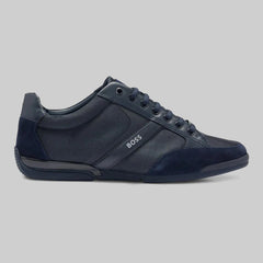 Hugo Boss Low Trainers Shoe - Navy Blue