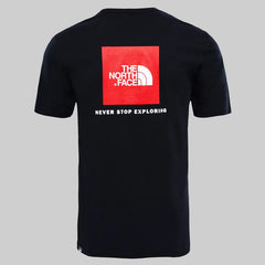 North Face Tnf Redbox Printed Crew Neck Cotton T-shirt - Madi International