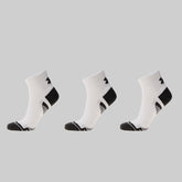Under Armour UA Performance Tech Pro No-Show Socks 6-Pack (White/Black)
