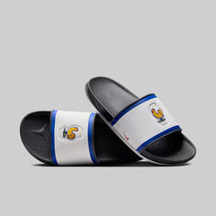 Nike Men’s Offcourt Slides Sandals – White/Bright Blue