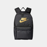 Nike Heritage Backpack – Black / Metallic Gold