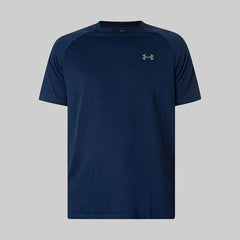 Under Armour Tech 2.0 Kurzarm-Trainingsshirt für Herren – Graphit, Größe XL
