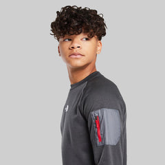 The North Face Youth Boys Crew Neck Fleece Sweatshirt