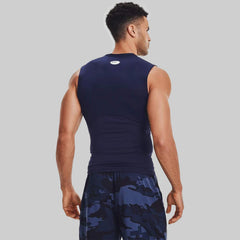 Under Armour HeatGear Kompressions-T-Shirt, ärmellos, für Herren