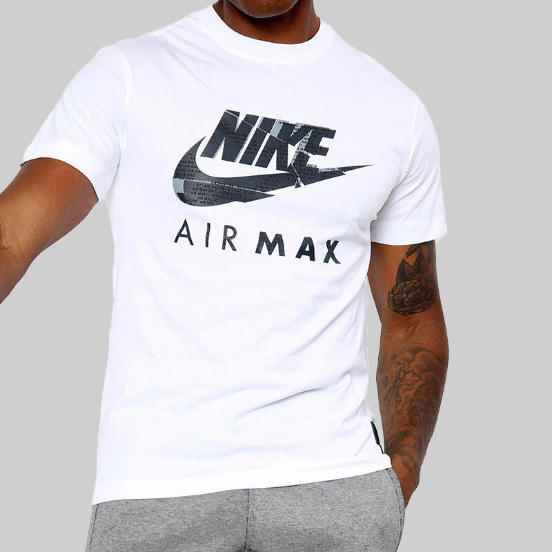 Nike Air Max Mens T Shirt Athletic - White