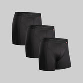Danish Endurance Herren-Sportboxershorts mit Feuchtigkeitstransport – 3er-Pack