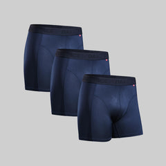 Danish Endurance Herren-Sportboxershorts mit Feuchtigkeitstransport – 3er-Pack