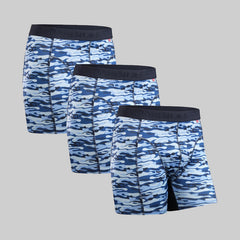 Danish Endurance Herren-Sportboxershorts mit Feuchtigkeitstransport – 3er-Pack