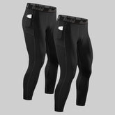 Runhit Herren Kompressions-Laufleggings