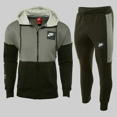 Nike Air Herren Fleece-Trainingsanzug-Set mit Hoodie und Jogginghose