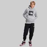 The North Face Boys' Gray Teens Box Pullover Hoodie