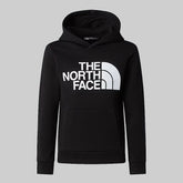 The North Face Kids Drew Peak Pullover Hoodie – TNF Black & TNF White