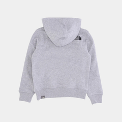 The North Face Youth Box Logo Pullover Hoodie - Grey