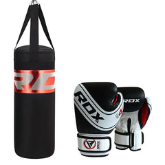 RDX J13 Junior 2ft Punch Bag and Gloves Set