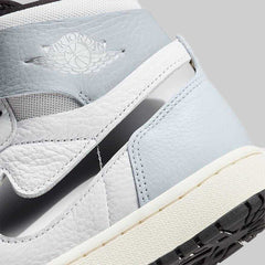 Air Jordan 1 Zoom CMFT 2 Basketball Shoes White Silver Women’s