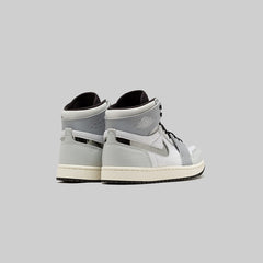Air Jordan 1 Zoom CMFT 2 Basketball Shoes White Silver Women’s