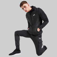 Under Armour Men’s UA Threadborne Tracksuit Full Zipped Fresh Black Charcoal - Madi International