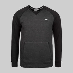 Nike Optic Crewneck Tracksuit Sweat Shirt And Joggers Bottom 2 Pcs Green, Black