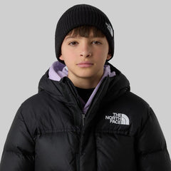 The North Face Logo Box Cuffed Recycled Kids Beanie