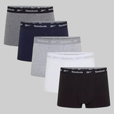 Reebok Men’s Cotton Stretch Boxer Briefs – Pack of 5