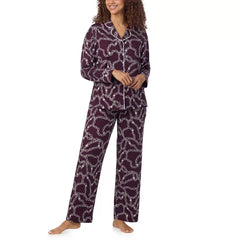 DKNY Women's Notch Collar Pyjama Set