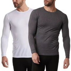 32 Degrees Men’s Long Sleeve Heat T-Shirts – 2-Pack