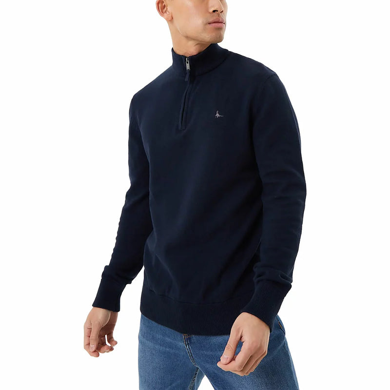 Jack Wills Men’s Funnel Neck ½ Zip Sweater