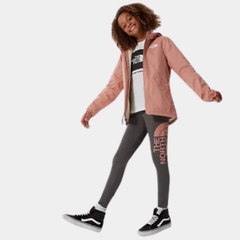 The North Face Girls' Cotton Blend Leggings – Grey