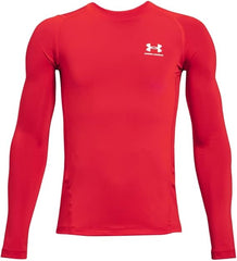 Under Armour Boys’ HeatGear Long-Sleeve Performance Top