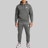 Nike Men's Club Fleece Iconic Hoodie & Joggers Set