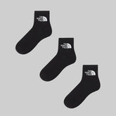 The North Face Simple Dome Ankle Socks (3-Pack) – Black
