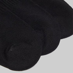 The North Face Simple Dome Ankle Socks (3-Pack) – Black