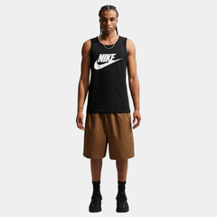 Nike Men's Sportswear Futura Logo Tank Top - White/Black
