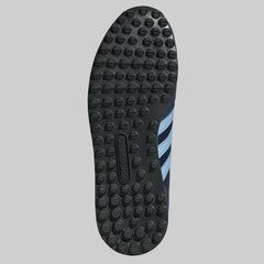 Adidas LA Leather Trainer Shoes Blue/Black/White