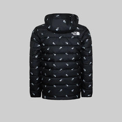 North Face Kids Padded Jacket Ii Junior Hooded Full Zip Winter Coat