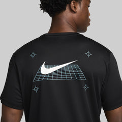 Nike Miler Short Sleeve Graphic Running T-shirt