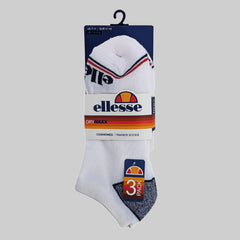 Ellesse Mens Low Cut Socks (3 Pack)