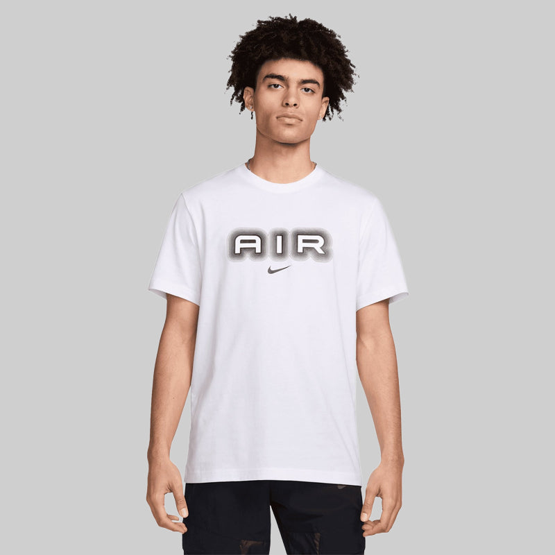 Nike Swoosh Air Graphic T-Shirt - Gray/White