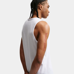 Nike Men's Sportswear Futura Logo Tank Top - White/Black