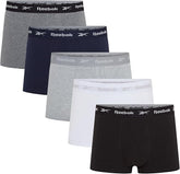 Reebok Men’s Cotton Stretch Boxer Briefs – Pack of 5
