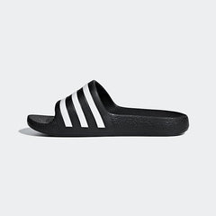 Adidas Adilette Aqua Slides for Kids – Core Black/Cloud White, UK 2