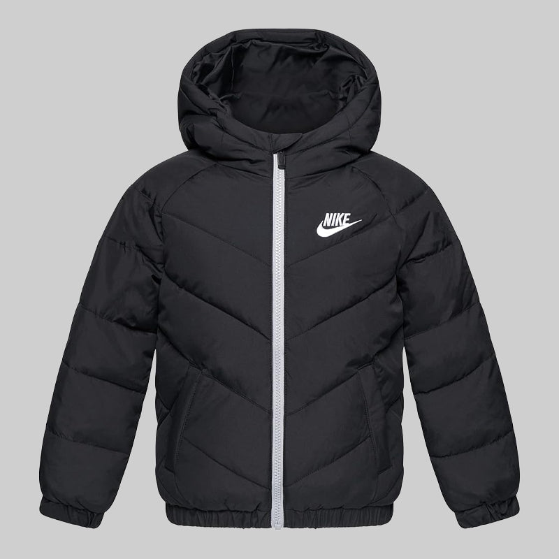 Nike Padded Baby Black Infant Full Zip Coat