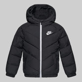 Nike Babyjacke mit durchgehendem Reißverschluss, schwarz, gefüttert