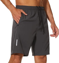 Men’s 7" Gym Running Shorts – Breathable Quick-Dry